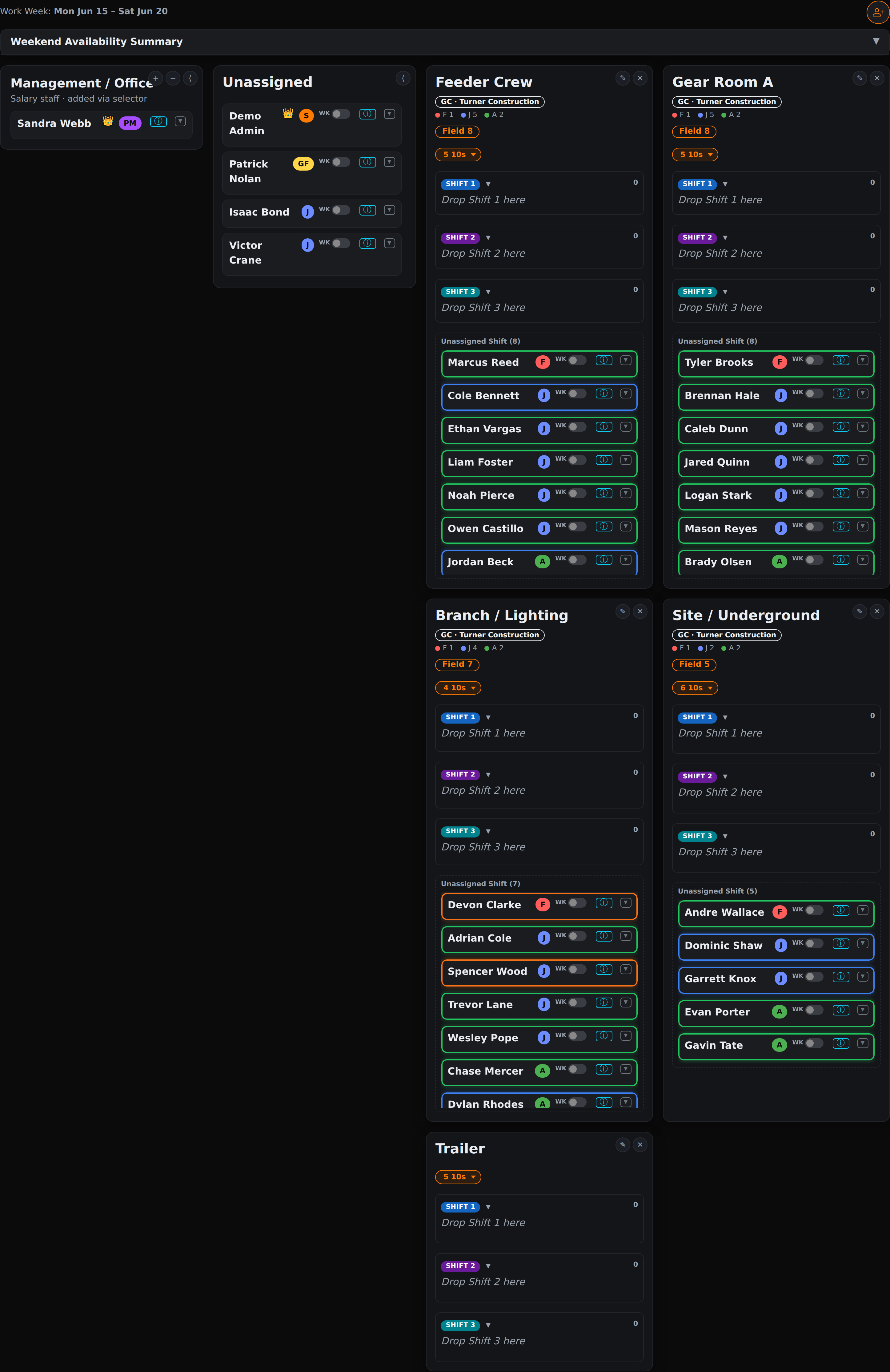 Job Board screenshot