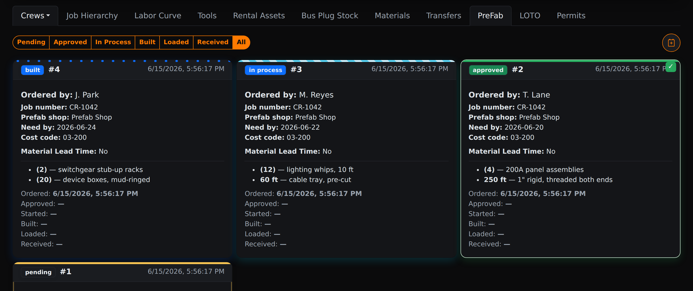 PreFab screenshot