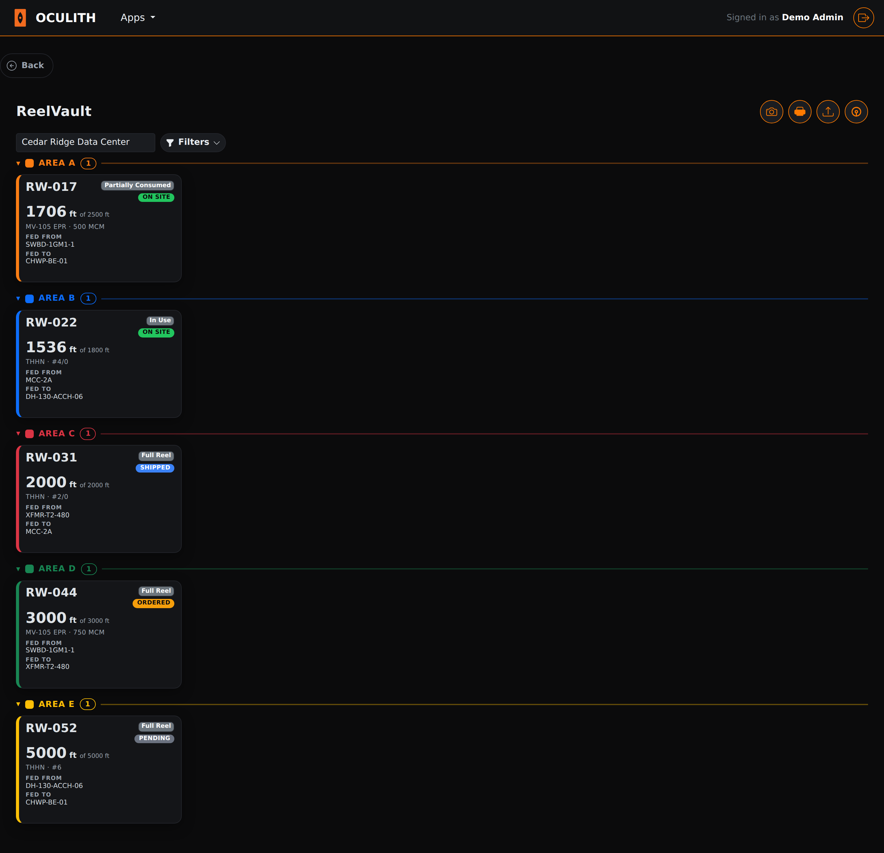 ReelVault screenshot